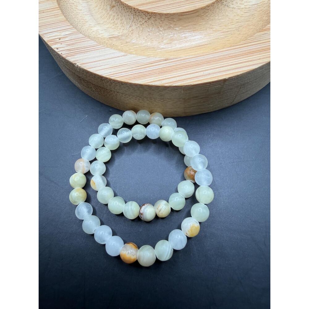 Green Onyx 4mm Bracelet